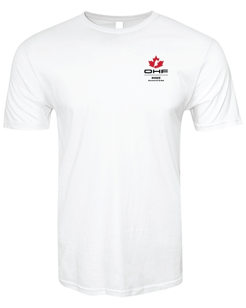 Picture of AURORA 13 AA Unisex White T-Shirt LC Logo