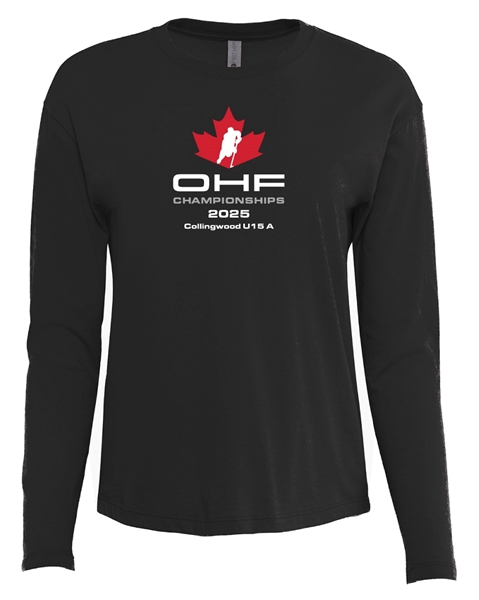 Picture of Collingwood U15 A Ladies Long Sleeve T-Shirt