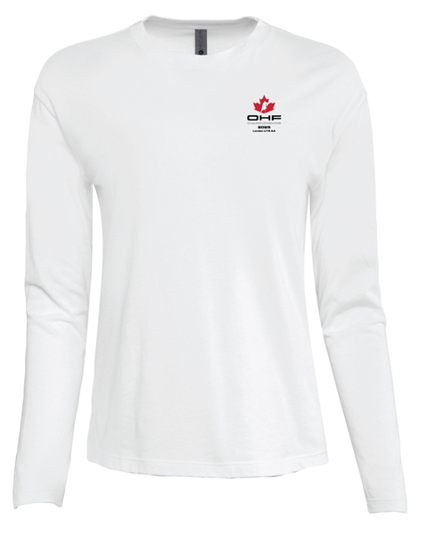 Picture of Markham U18 BB/ A Ladies Long Sleeve LC White T-Shirt