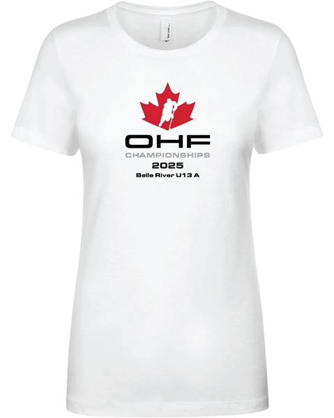 Picture of Belle River U13 A Ladies' White T-Shirt