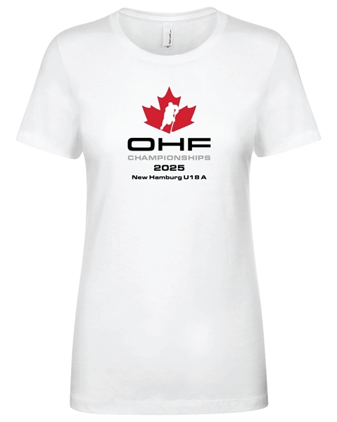 Picture of New Hamburg U18 A Ladies' White T-Shirt