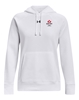 Picture of London U15 AA White LC Ladies Rival Fleece Hooded Sweatshirt