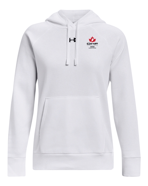 Picture of London U15 AA White LC Ladies Rival Fleece Hooded Sweatshirt