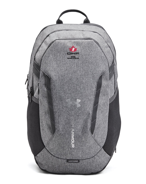 Picture of AURORA 13 AA UA Team Hustle Backpack (Grey)