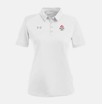 Picture of COPPER CLIFF 13 AA Ladies'  White Tech™ Polo