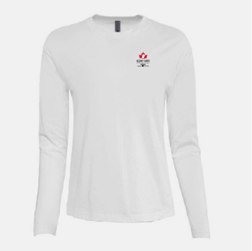 Picture of COPPER CLIFF 13 AA Ladies Long Sleeve LC White T-Shirt