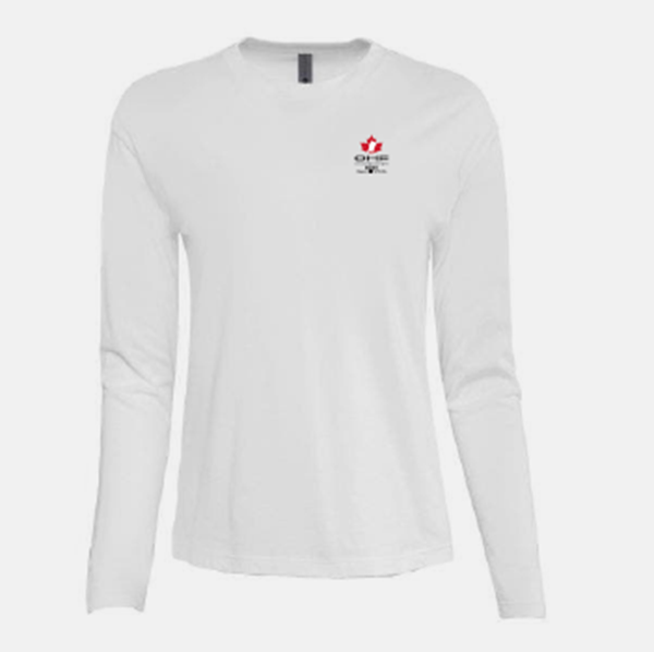 Picture of Copper Cliff 13 AA Ladies Long Sleeve LC White T-Shirt