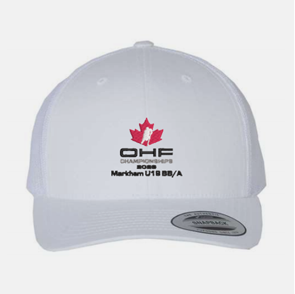 Picture of Markham U18 BB/A Cap (White)