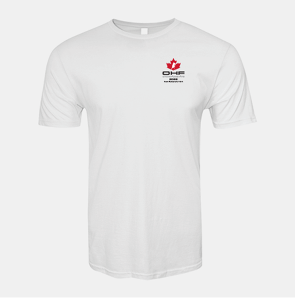 Picture of New Liskeard U18 A Unisex White T-Shirt LC Logo