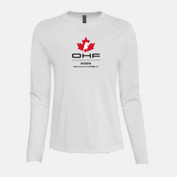 Picture of Markham U18 BB/ A Ladies Long Sleeve White T-Shirt