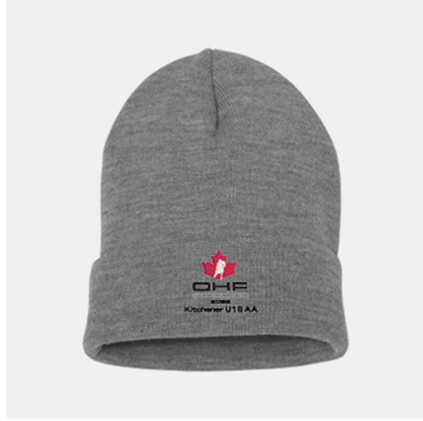 Picture of Kitchener U18 AA Knit Beanie (White)