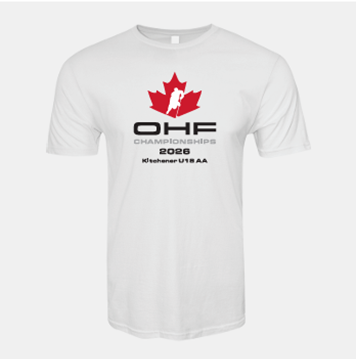 Picture of Kitchener U18 AA Unisex  White T-Shirt 