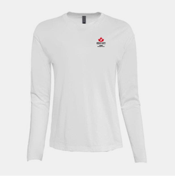 Picture of Kitchener U18 AA Ladies Long Sleeve LC White T-Shirt