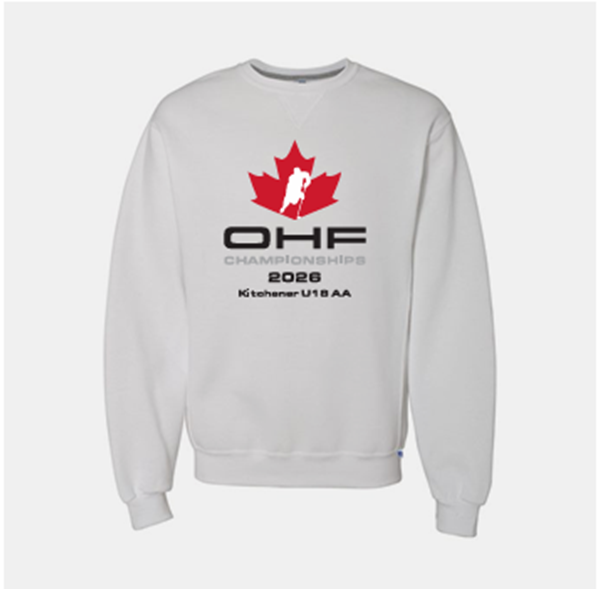 Picture of Kitchener U18 AA White Crewneck Sweatshirt