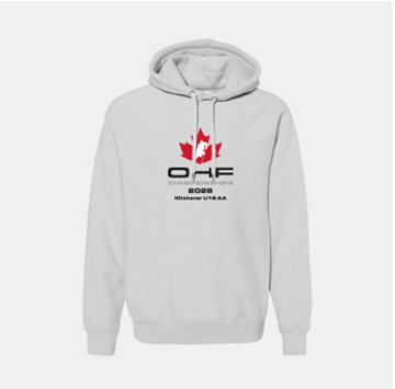 Picture of Kitchener on U18 AA White Hooded Sweatshirt
