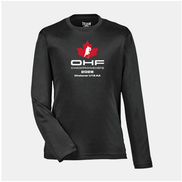 Picture of Kitchener U18 AA Youth Zone Performance Long Sleeve T-Shirts