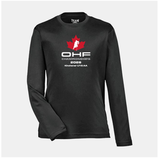 Picture of Kitchener U18 AA Youth Zone Performance Long Sleeve T-Shirts