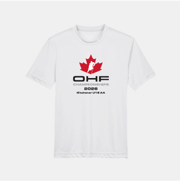 Picture of Kitchener U18 AA Youth Zone Performance T-Shirts