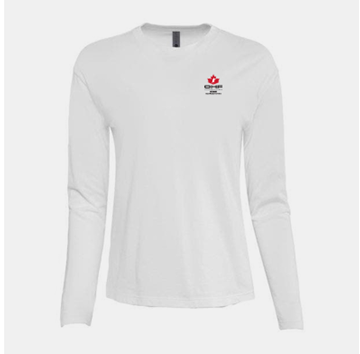 Picture of New Liskeard U18 A Ladies Long Sleeve LC White T-Shirt
