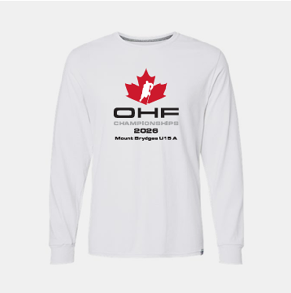 Picture of Mount Brydges U15 A White Long-Sleeve T-Shirt