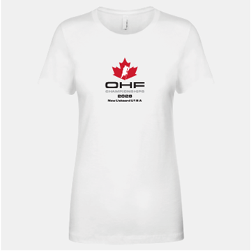 Picture of New Liskeard U18 A Ladies' White T-Shirt