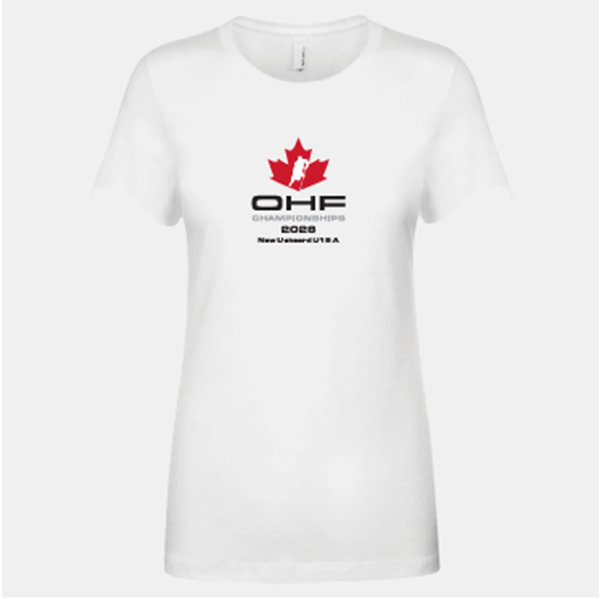 Picture of New Liskeard U18 A Ladies' White T-Shirt