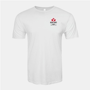 Picture of Copper Cliff AA Unisex White T-Shirt LC Logo