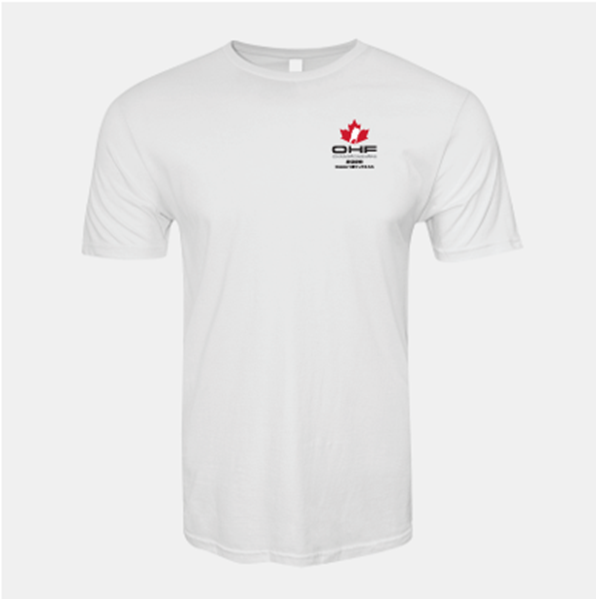 Picture of Copper Cliff AA Unisex White T-Shirt LC Logo