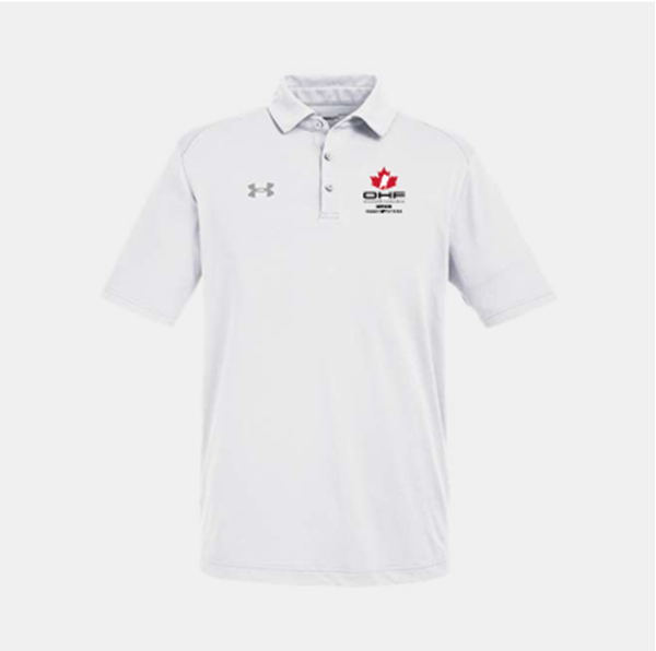 Picture of Copper Cliff  13 AA White Men's Tech™ Polo