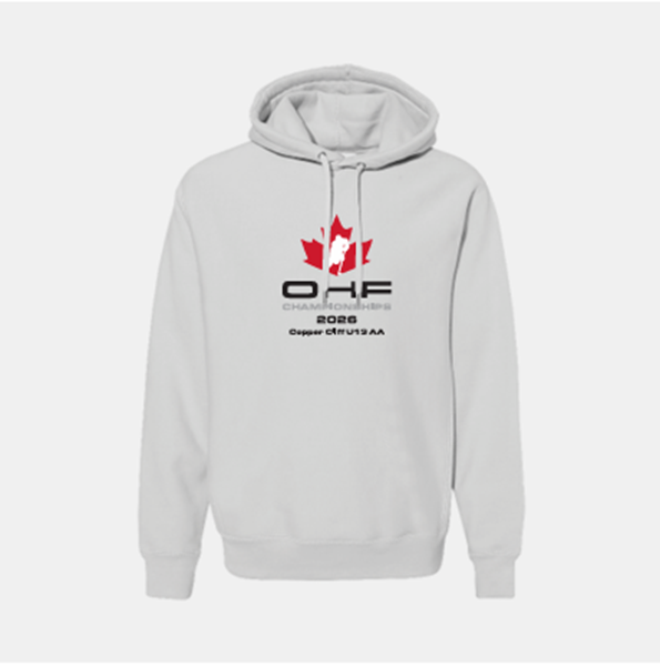 Picture of Copper Cliff U13 AA White Hooded Sweatshirt