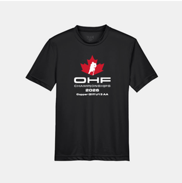 Picture of Copper Cliff 13 AA Youth Zone Performance T-Shirts