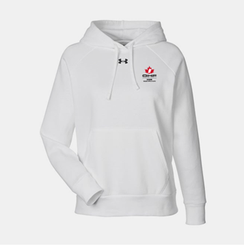 Picture of Copper Cliff  U13 AA White LC Ladies Rival Fleece Hooded Sweatshirt