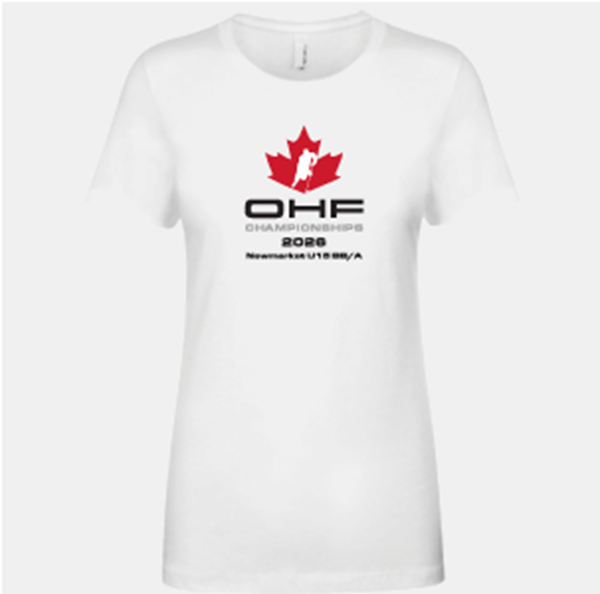 Picture of Newmarket U15 BB/A Ladies' White T-Shirt