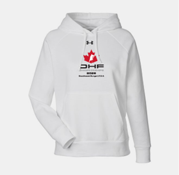 Picture of Southeast Surge U13 A Ladies White Rival Fleece Hooded Sweatshirt