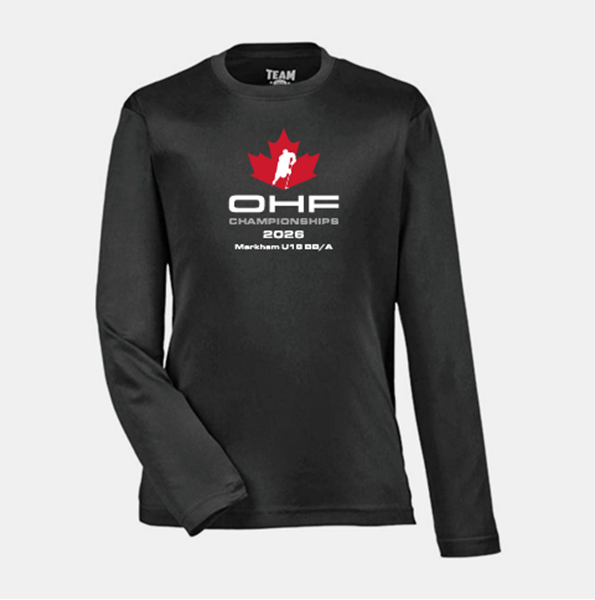 Picture of Markham U18 BB/ A  Youth Zone Prformance Long Sleeve T-Shirts