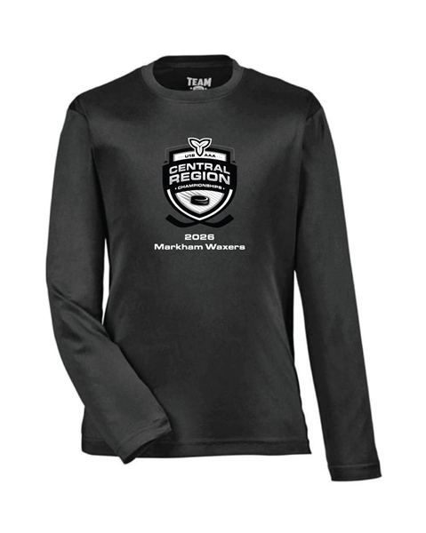 Picture of Markham Waxers U18 AAA Youth Zone Performance Long Sleeve T-Shirts