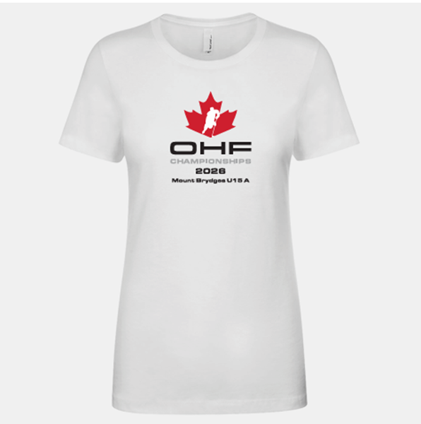 Picture of Mount Brydges U15 A Ladies' White T-Shirt